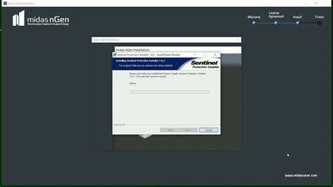 How to install Midas nGen 2022 v2.2 .
